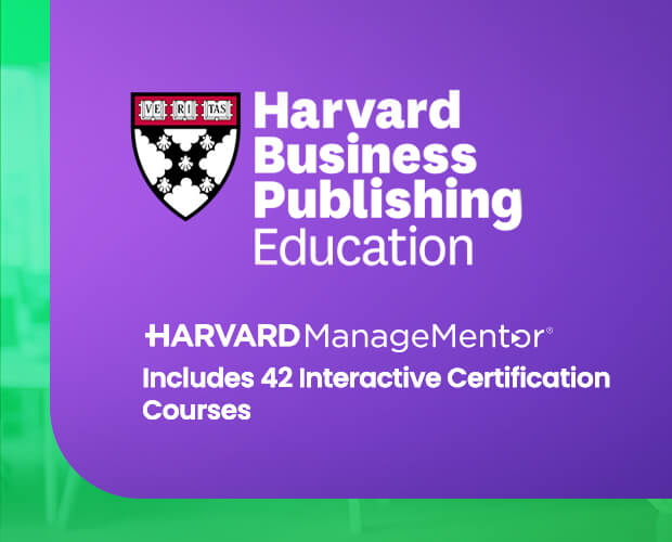 Get certified from Harvard Business Publishing (HBP)