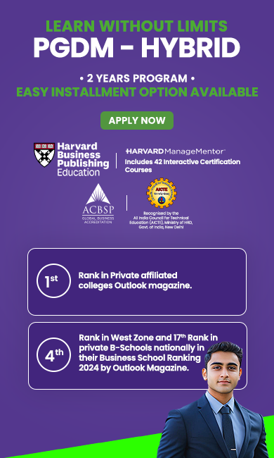 AICTE-approved PGDM for working professionals